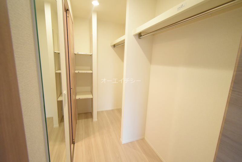 収納　同施工会社の別物件です。