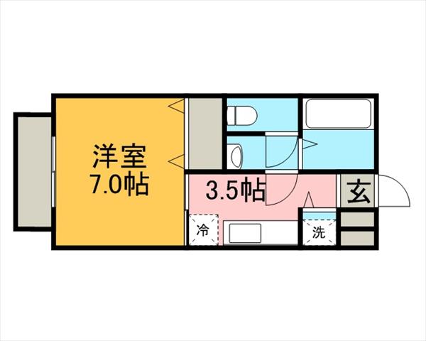 シャレックの間取り写真