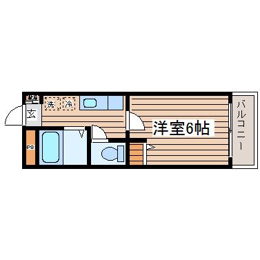 ゼルコバ上杉の間取り写真