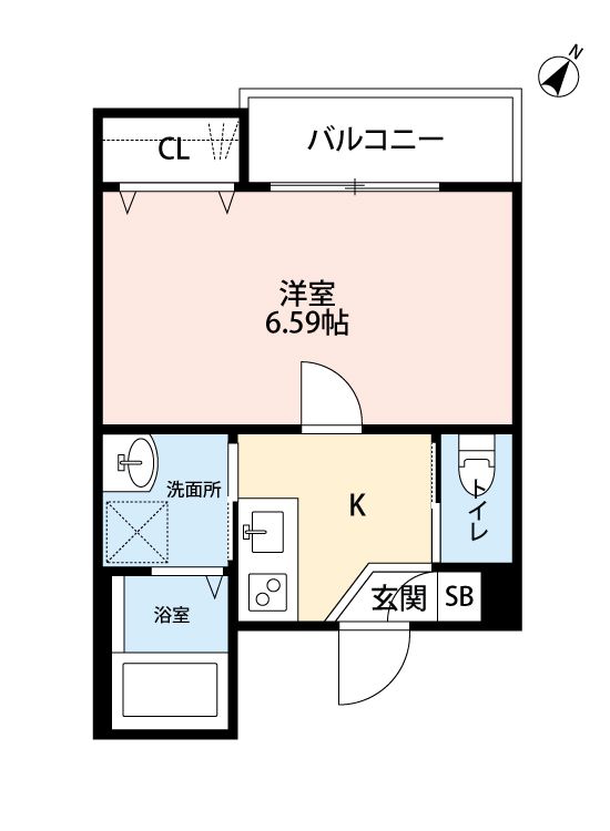 フレスコ北戸田の間取り写真