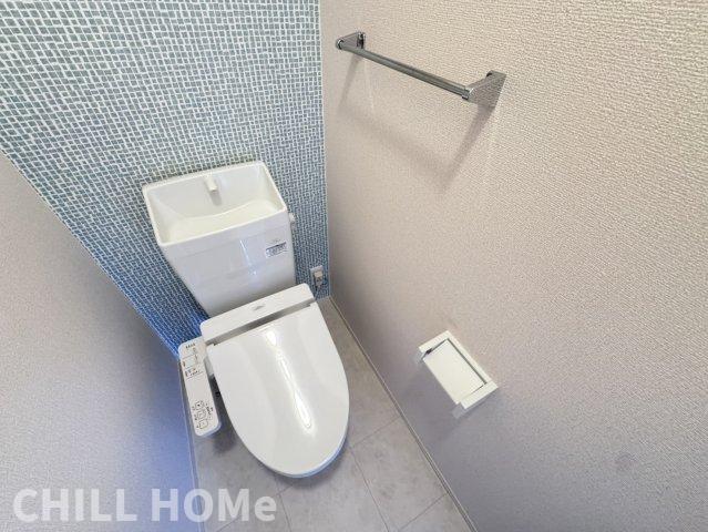 上毛電鉄 中央前橋駅 徒歩42分 2階建 築9年のトイレ写真