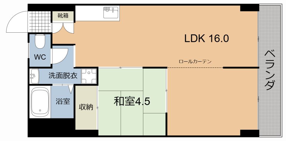 Aqua Street 10の間取り写真