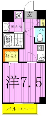 グランシャリオ西新井の間取り写真