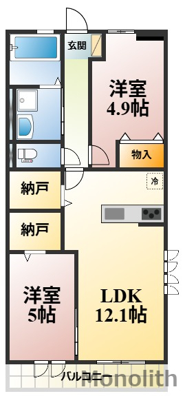 ＪＲ阪和線 上野芝駅 徒歩4分 3階建 新築の間取り写真