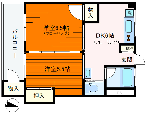 S-2233の間取り写真