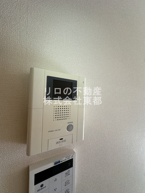 セキュリティ　訪問者が一目で分かるＴＶモニタ付インターホンです！