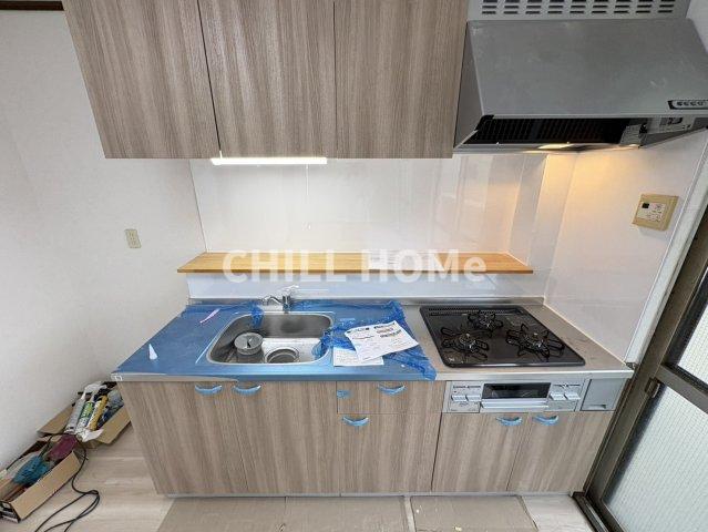 ＪＲ信越本線 北高崎駅 徒歩7分 4階建 築53年のキッチン写真