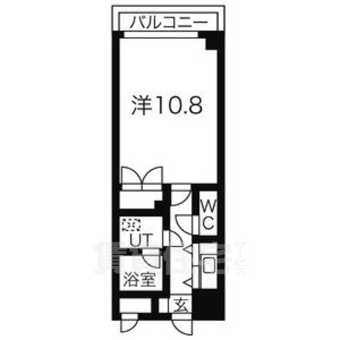 地下鉄桜通線 国際センター駅 徒歩6分 10階建 築27年の間取り写真