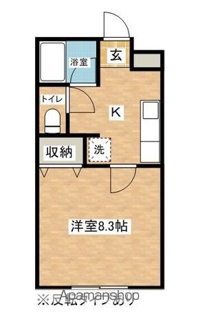 プラージュ横手の間取り写真