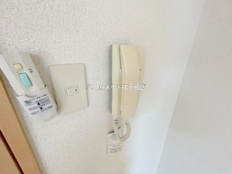 セキュリティ　インターホン付きでございます！