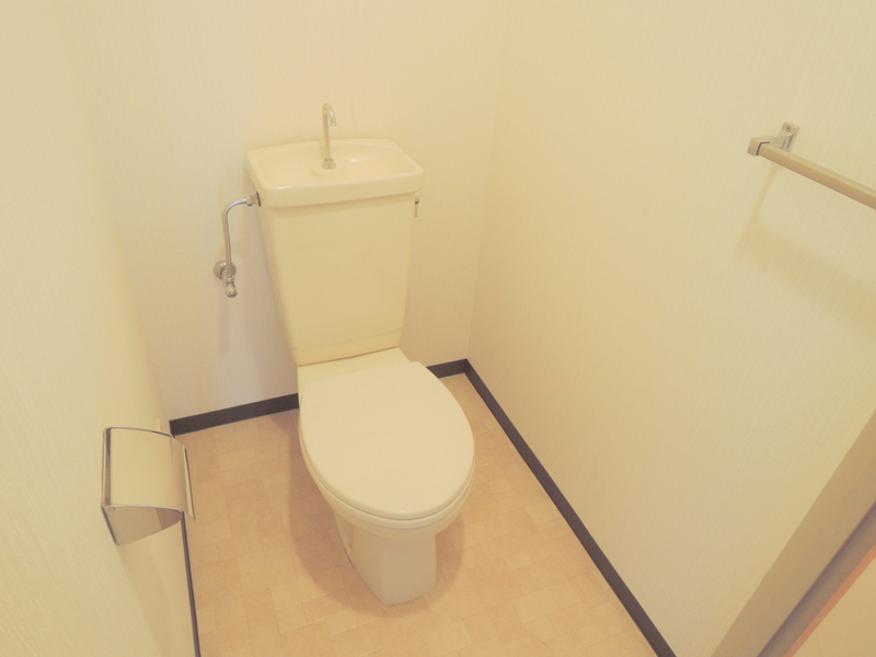 阪急宝塚線 豊中駅 徒歩3分 3階建 築39年のトイレ写真