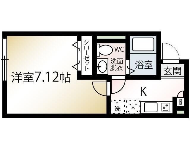 MQuarto一之江の間取り写真