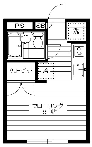 グリーンヒル赤堤の間取り写真