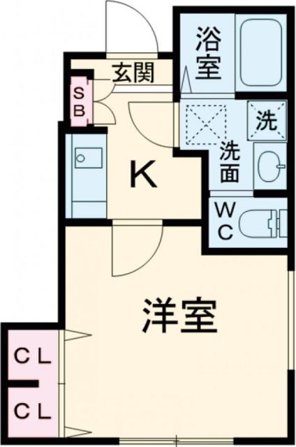イチ町屋の間取り写真