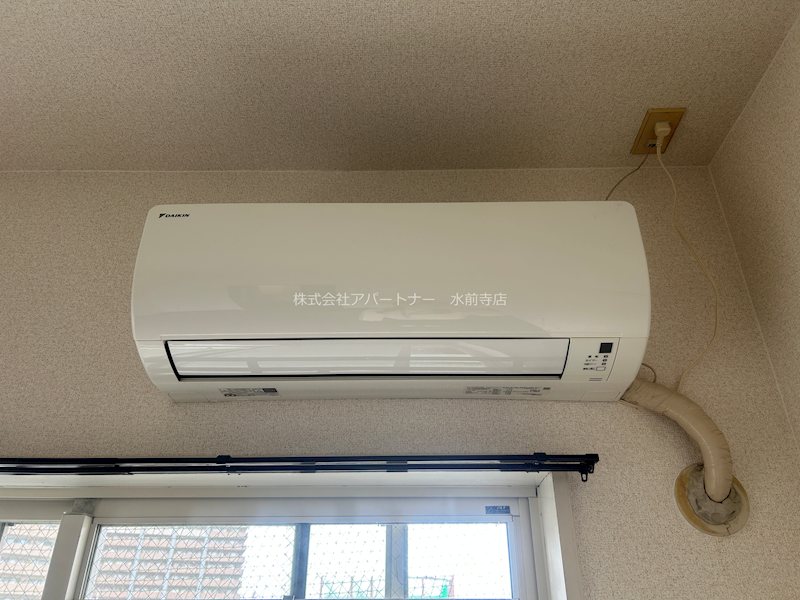 その他設備　エアコン設備で年中快適です！