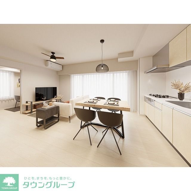 居室・リビング　※家具・調度品等はCG加工です。実際の賃貸住居には含まれま…