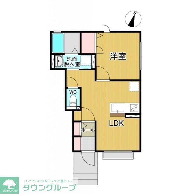 Gelande dreiの間取り写真