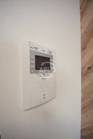 セキュリティ　プレサンス谷町九丁目ディセオ　モニター付きインターホン