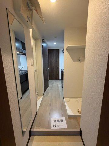 玄関　収納もある玄関です