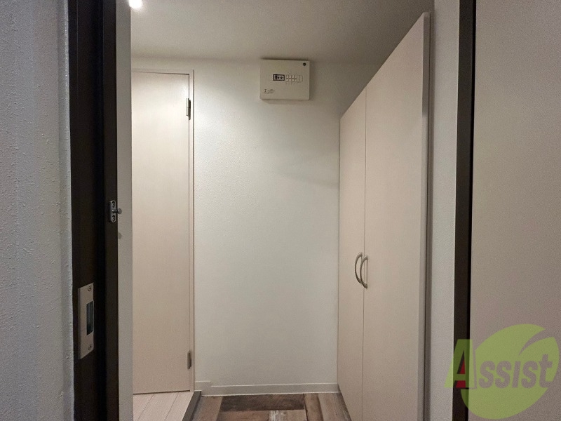 玄関　使いやすく明るい印象の玄関になっておりました！