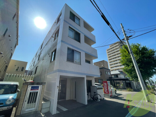 建物外観　札幌市東区北１６条東「アスールＮ１６」
