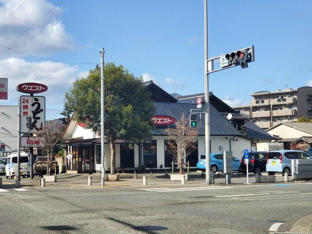 飲食店　うどんウエスト前原店（飲食店）まで500m