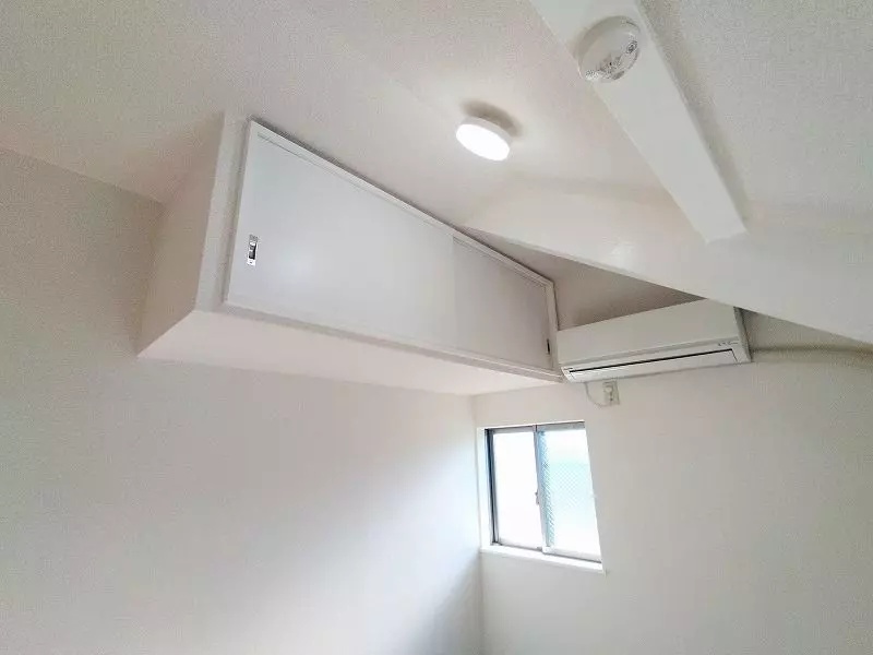 収納　たっぷりとした収納スペースです