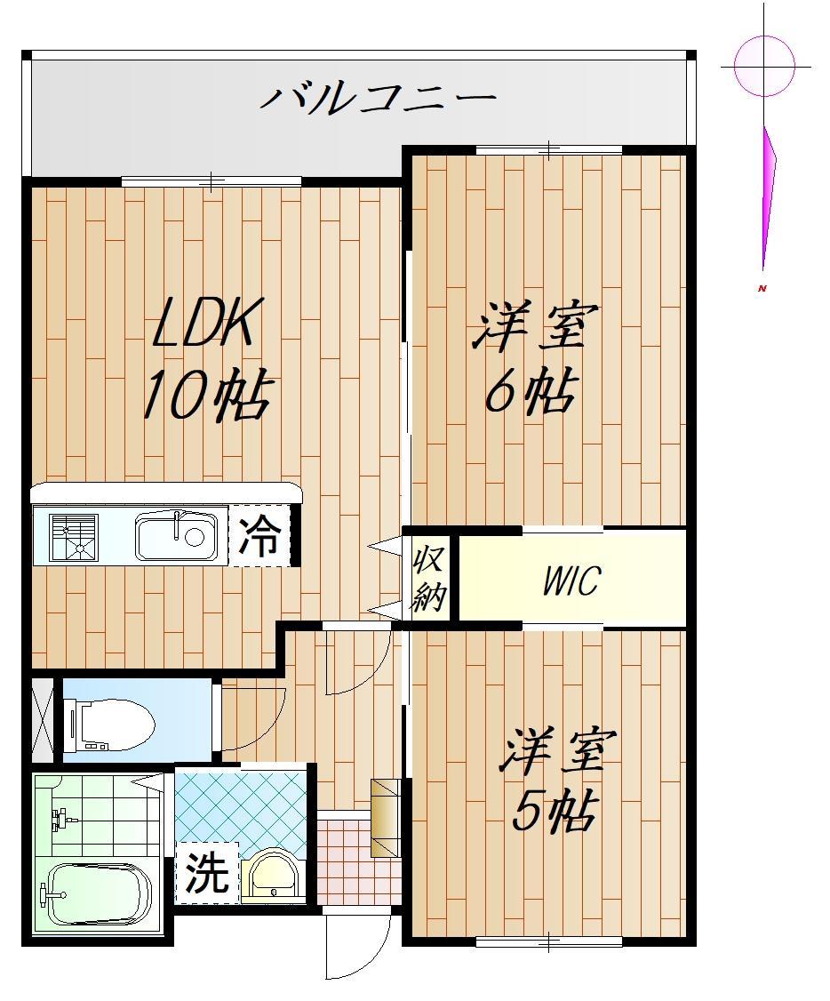 東急東横線 元住吉駅 徒歩25分 3階建 築18年の間取り写真