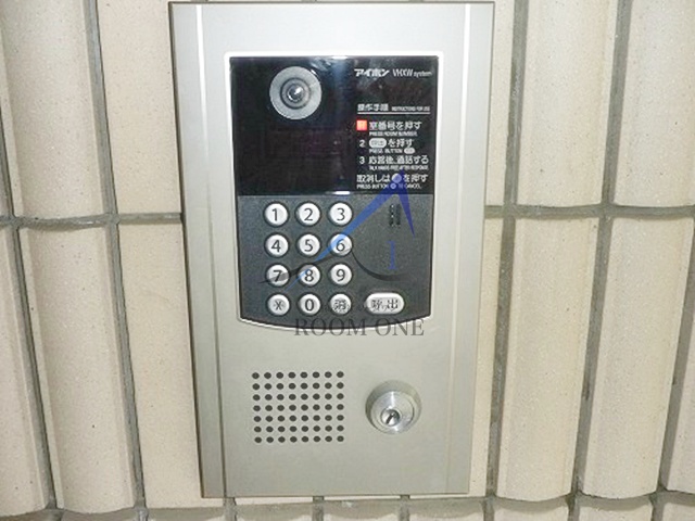 セキュリティ　オートロックです。