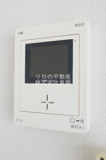 セキュリティ　ＴＶモニター付インターホンがあるので訪問者が一目でわかります