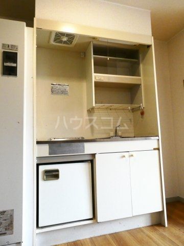西部観光ビルのキッチン写真
