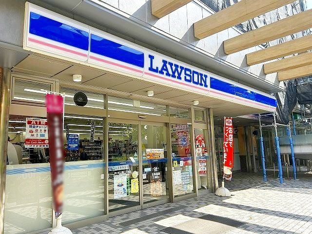 スーパー　ローソン佃二丁目店（スーパー）まで220m