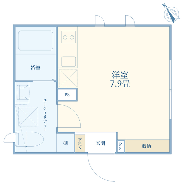 CASA PIAZZA 東長崎の間取り写真