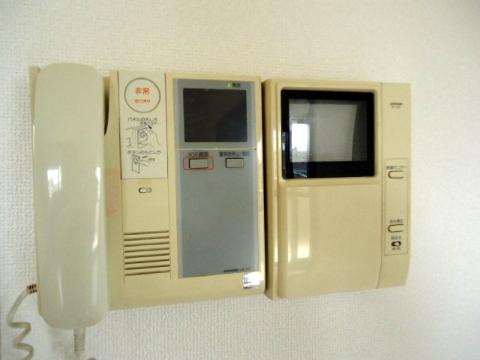 セキュリティ　カメラ付インターホン（イメージ）