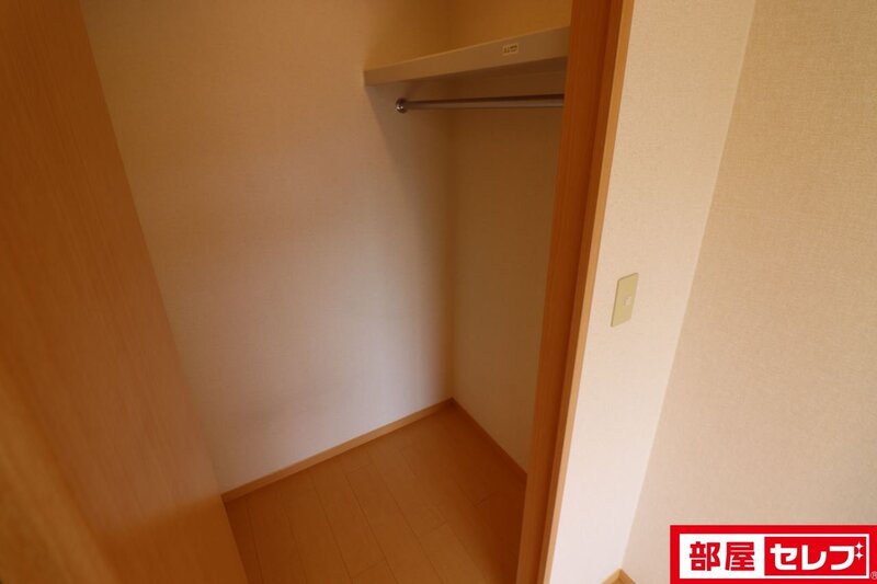 収納　２０２号室の写真です。