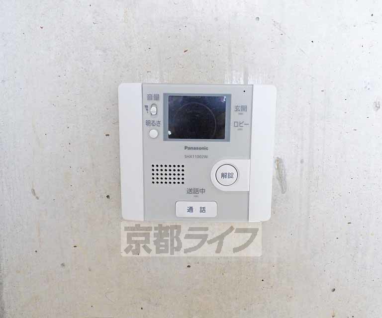 セキュリティ　来客時も安心です。
