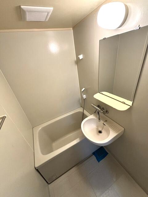 バス・シャワールーム　同タイプの別のお部屋です。