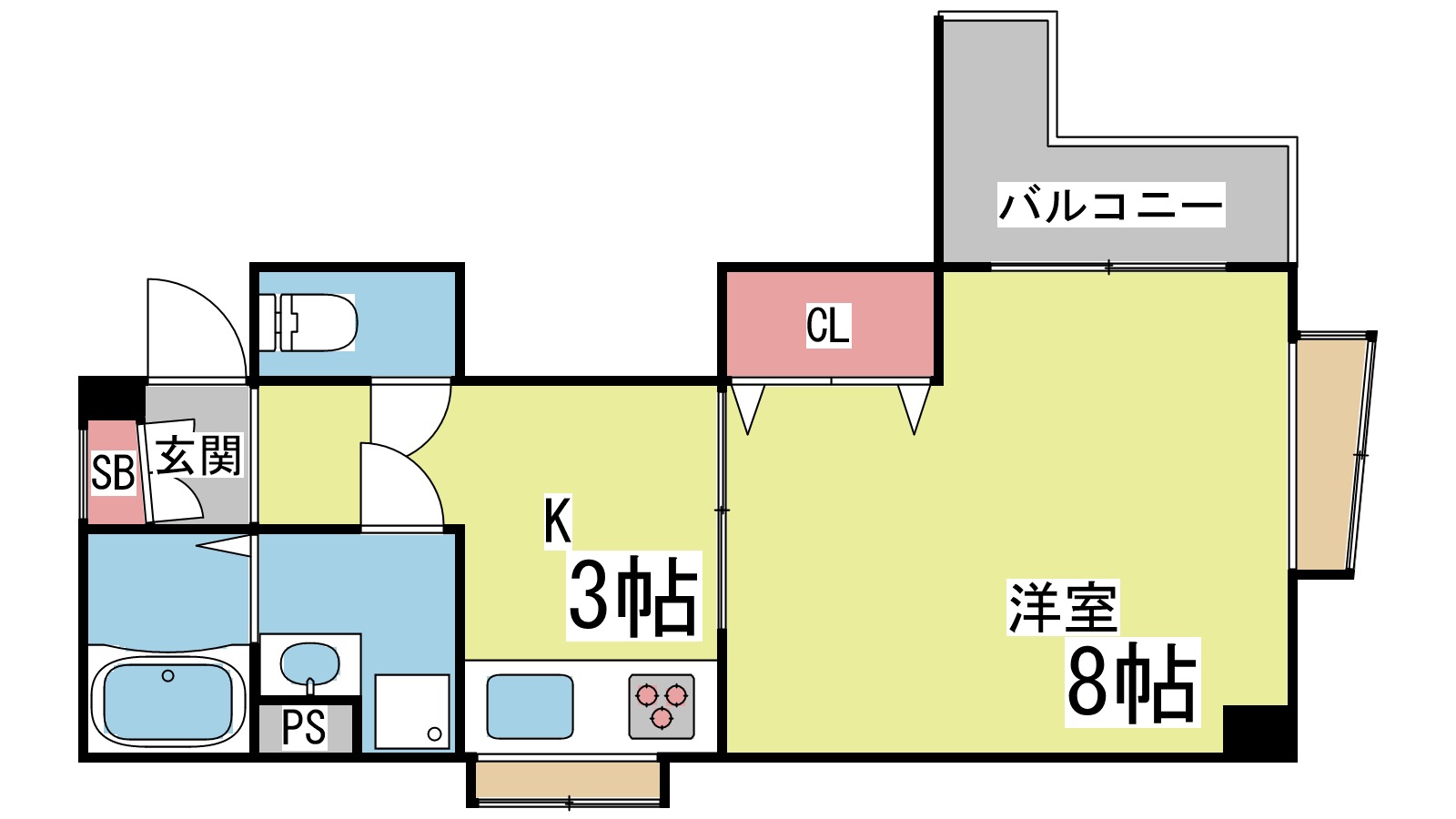 ルパレ森後の間取り