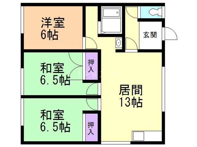 新川ビルの間取り