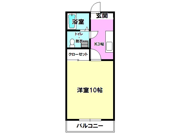 サンテユールの間取り