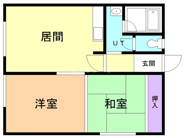 今野マンションＣの間取り