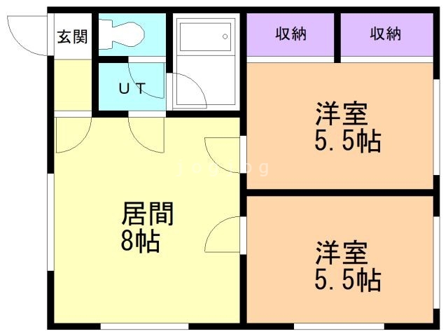 エース豊川の間取り