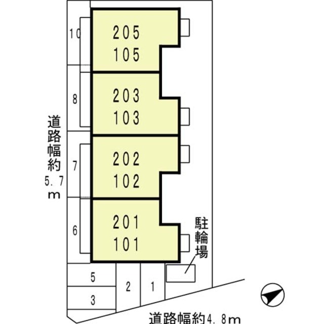 【神戸市垂水区福田のアパートのその他】