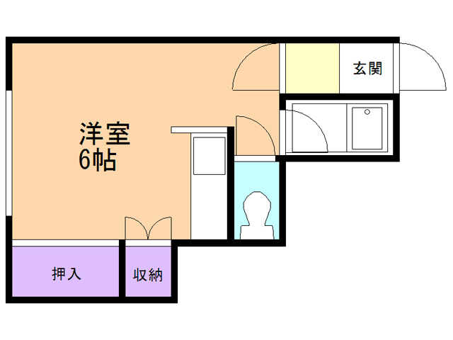 エルム東の間取り