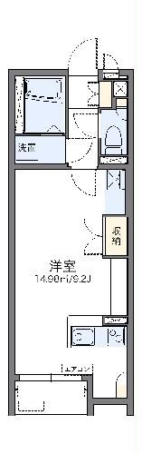 鴻巣市幸町のアパートの間取り