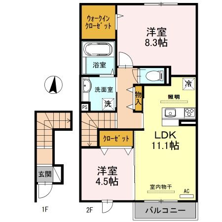 アネックス メイリンの間取り