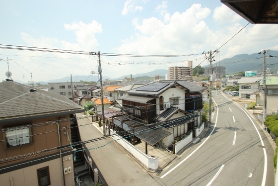 【広島市佐伯区美の里のマンションの眺望】