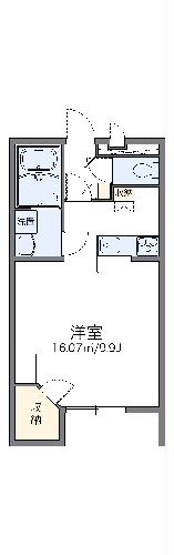 レオパレスコスモステージの間取り