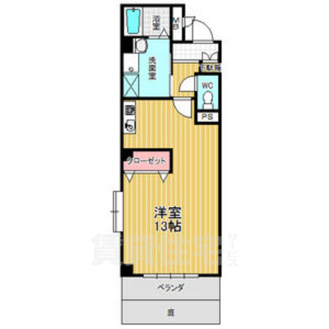 名古屋市緑区篭山のマンションの間取り