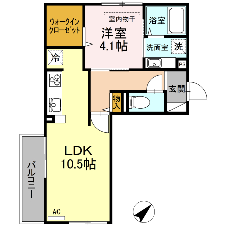 Kスタイル清水の間取り